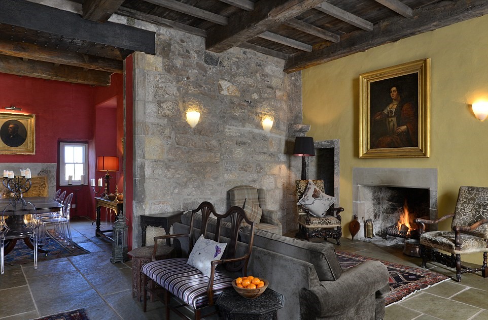 Great Hall inside Johnstone Castle