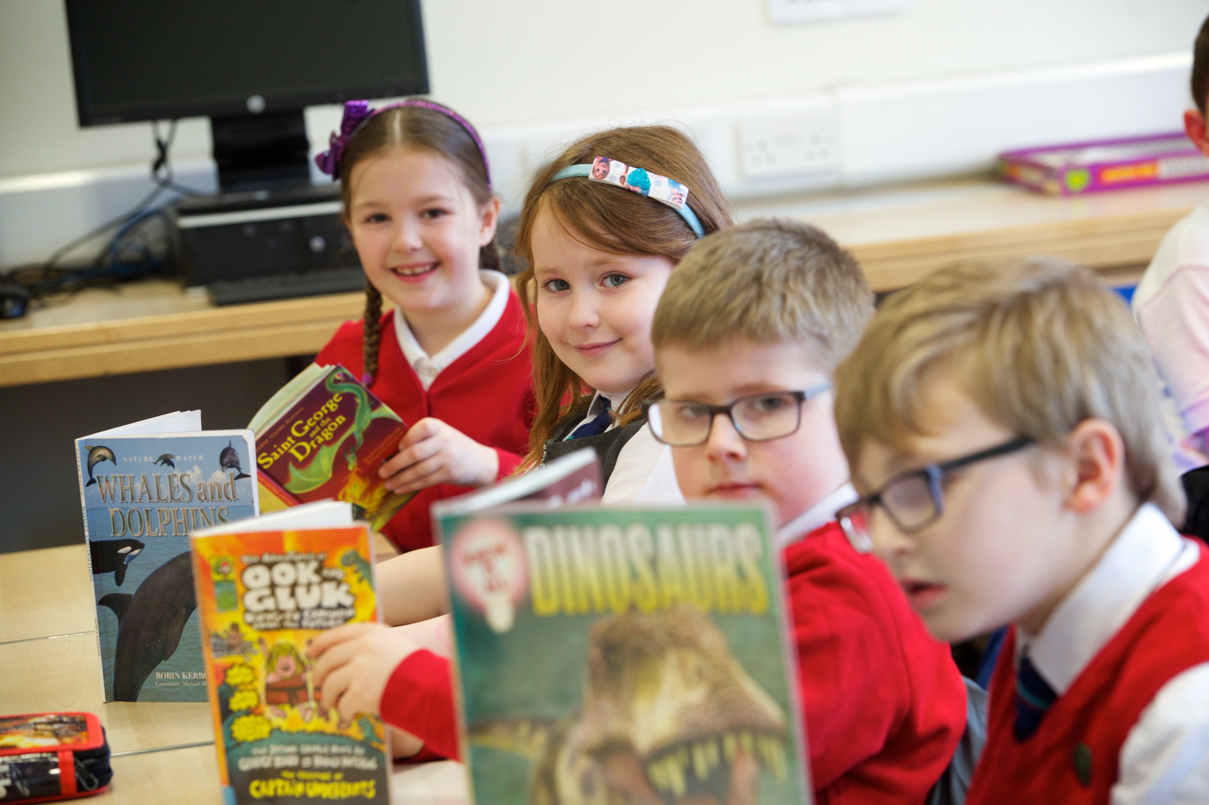 Primary school celebrates storytelling and reading at book festival