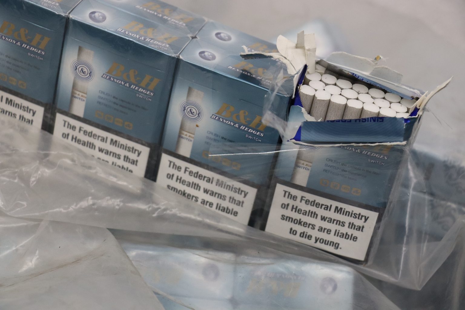 Woman tried to smuggle 45k cigarettes through Glasgow Airport for