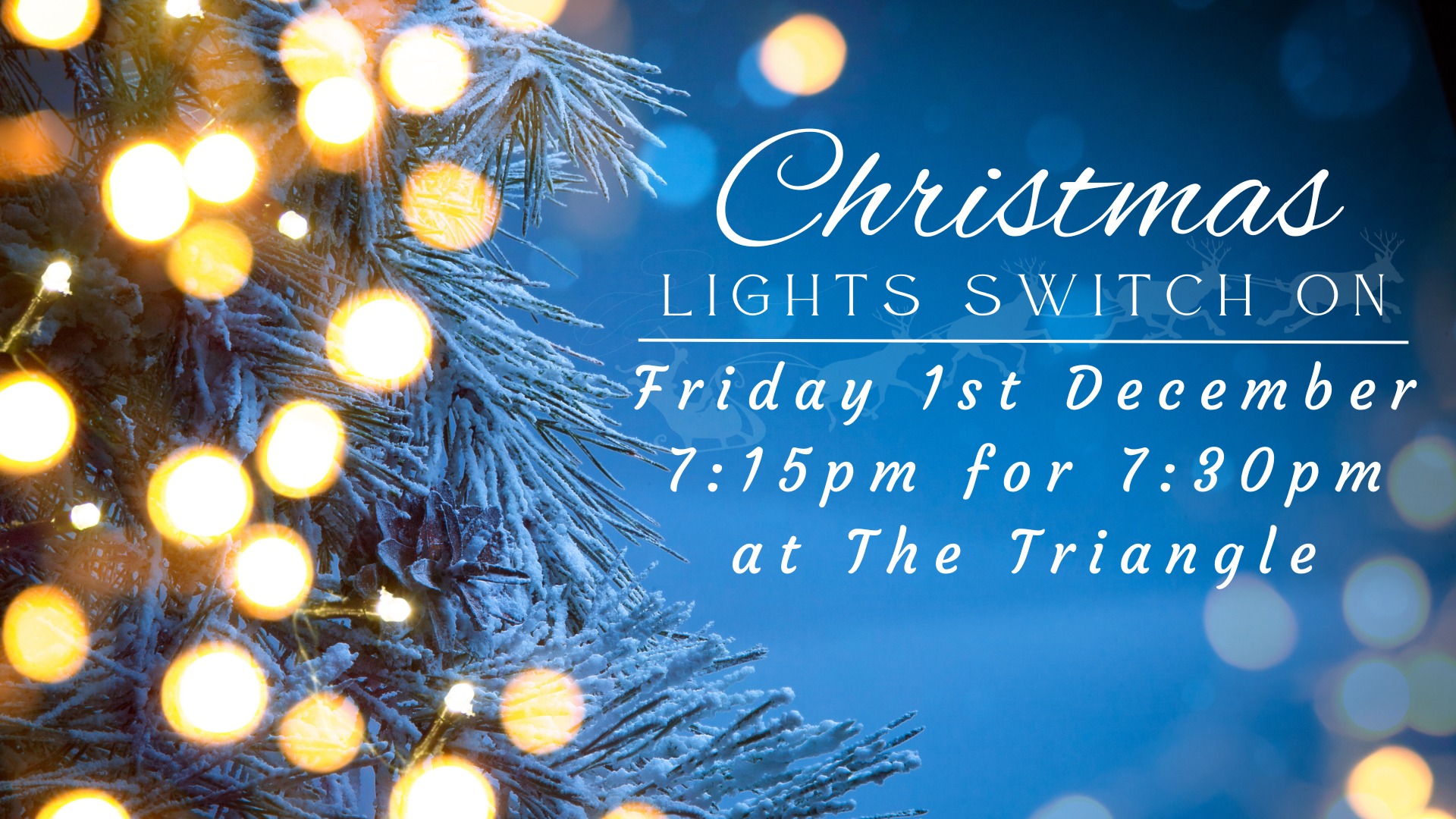 Darwen Christmas Lights Switch On 2023