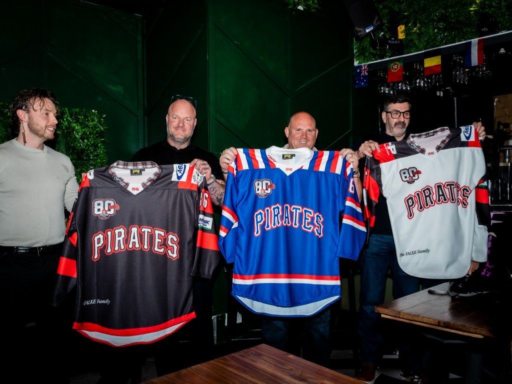 Paisley Pirates anniversary jerseys