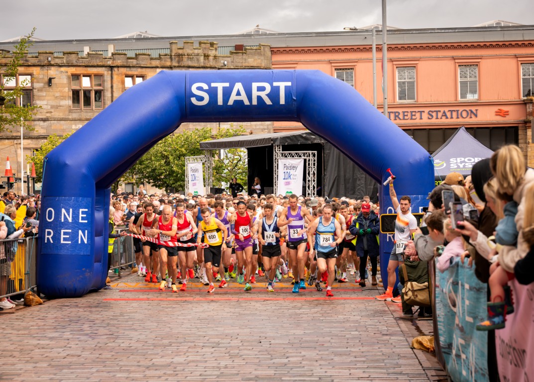 Paisley 10k start 2026