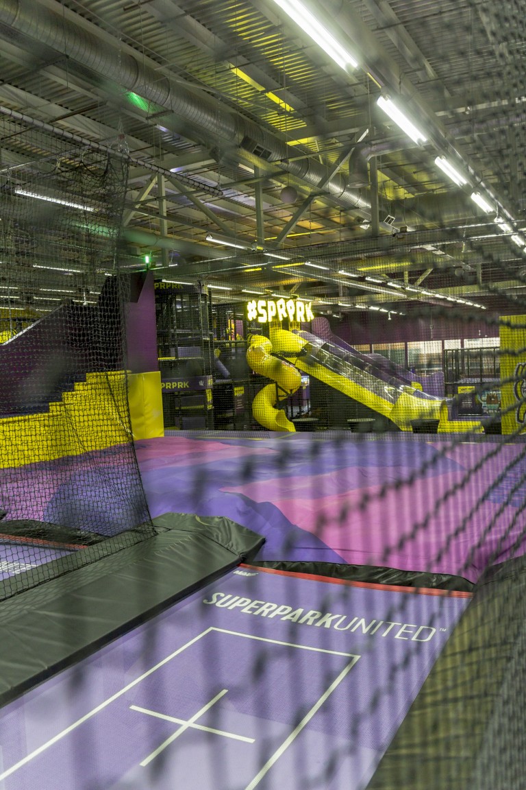 Activity area at SuperPark Glasgow