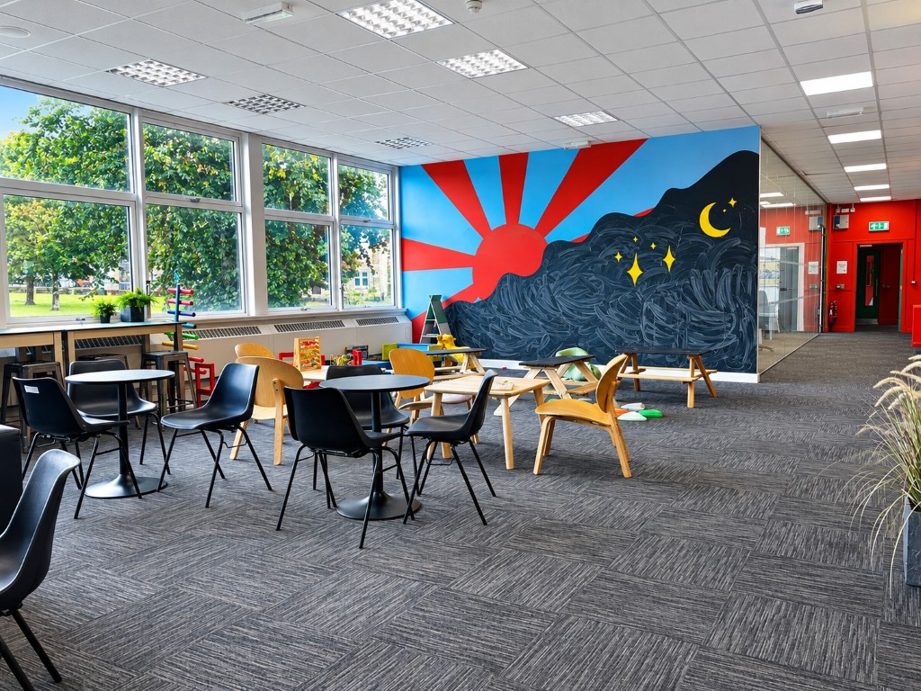 The creative play area at The Kiln