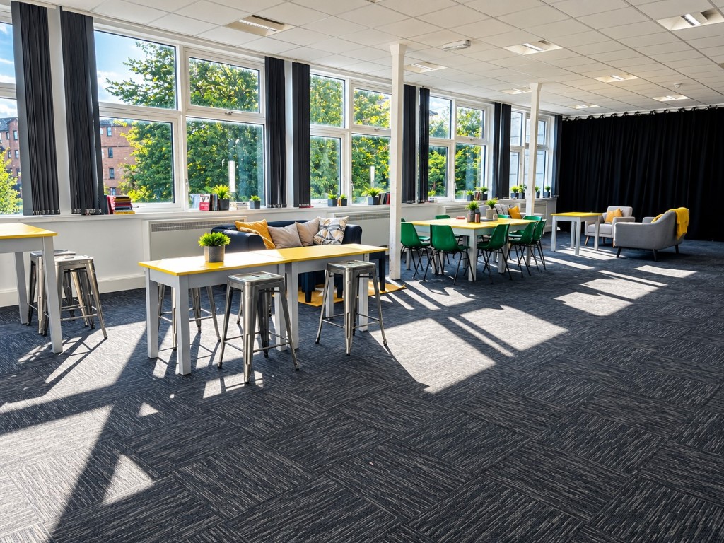 The social space at The Kiln