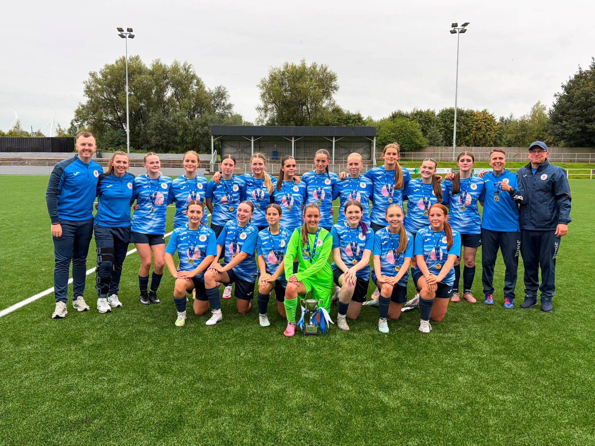 Renfrew Girls under-16 team