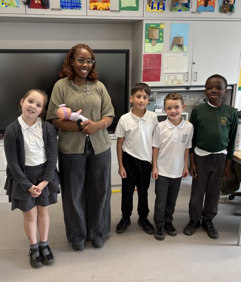 See It, Be It event at St James’ Primary School in Paisley